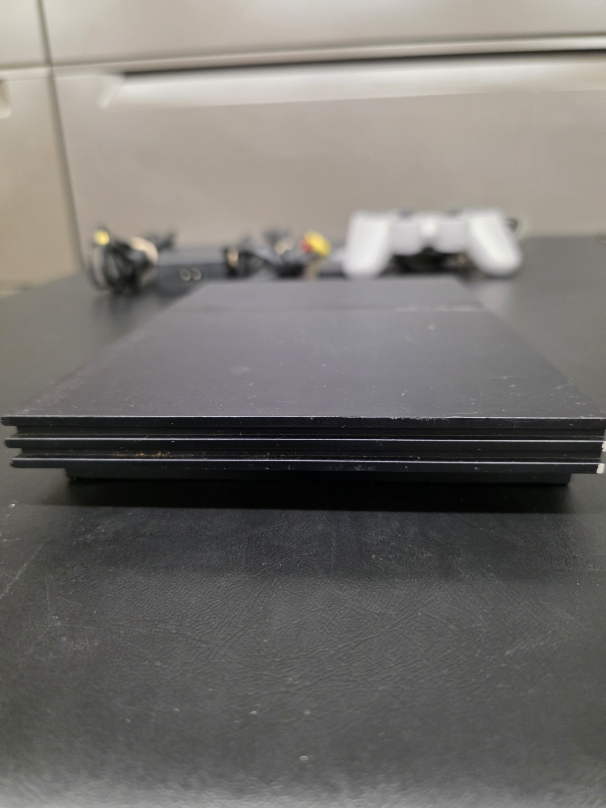 Sony PlayStation 2 PS2 Slim Console, Av Cable, Power Cable, Controller Tested