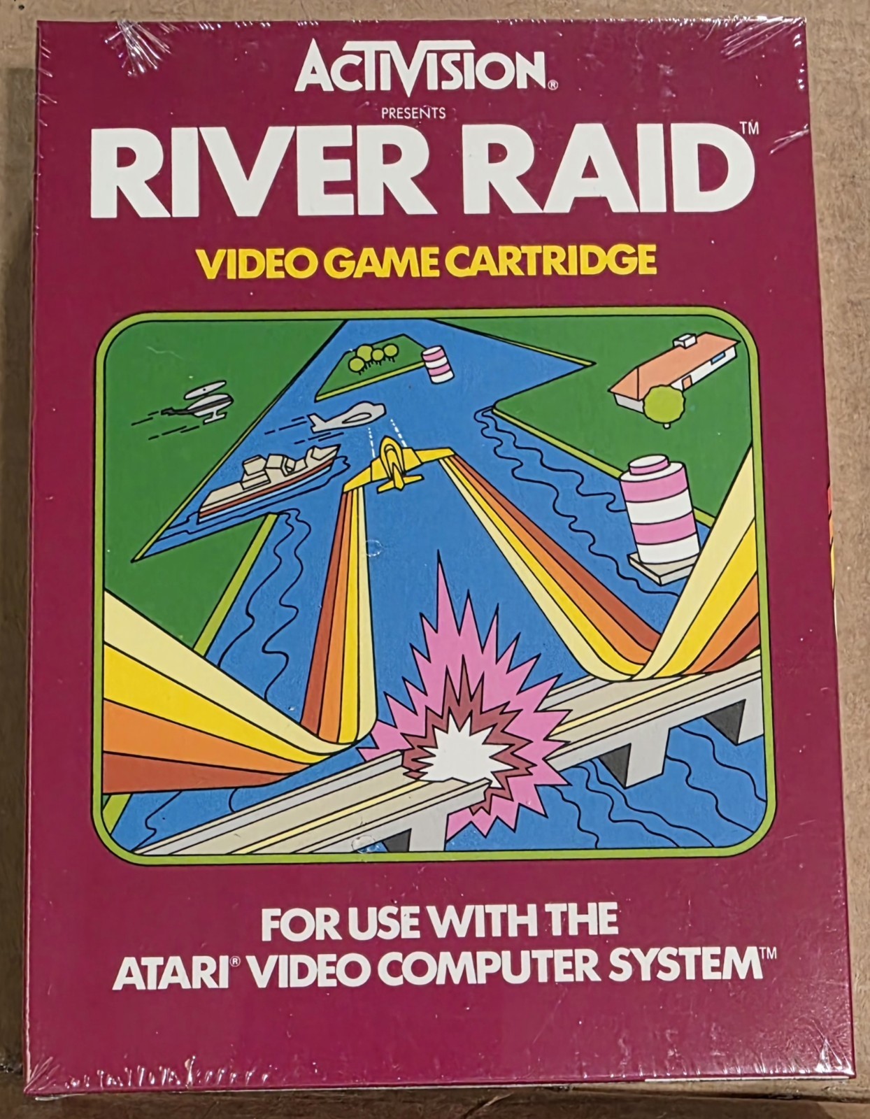 River Raid (Atari 2600) — Brand New Factory Sealed • Fast Shipping!