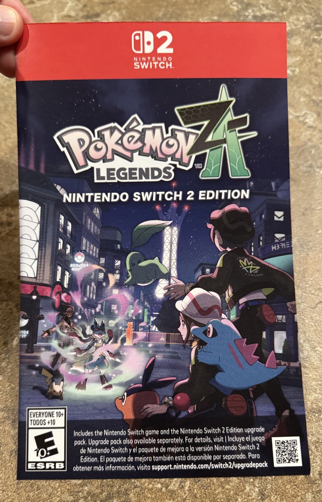 Pokémon Legends: Z-A Gamestop Mini Promo Poster 5.5″ x 9″