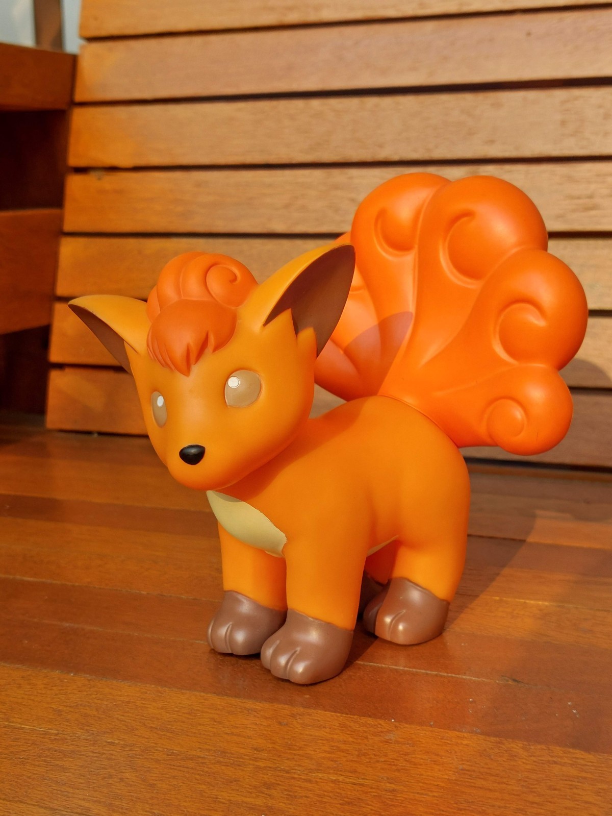 Kanto Vulpix Rokon Pokemon Soft Vinyl DX Deluxe Figure Tomy 1998 E02 5.2in