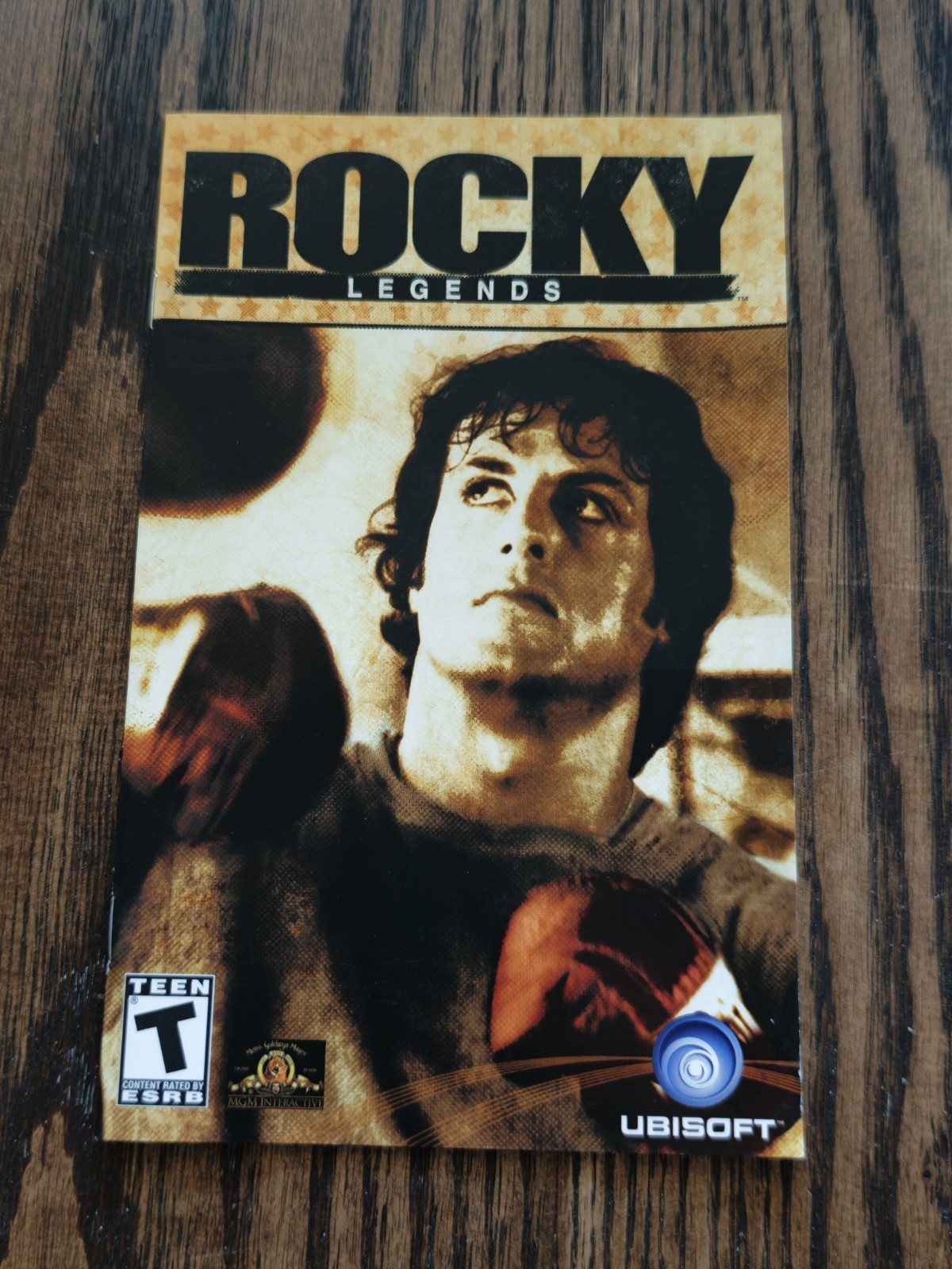 NO GAME- ROCKY LEGENDS REG CARD PLAYSTATION 2 PS2 Authentic Manual Only