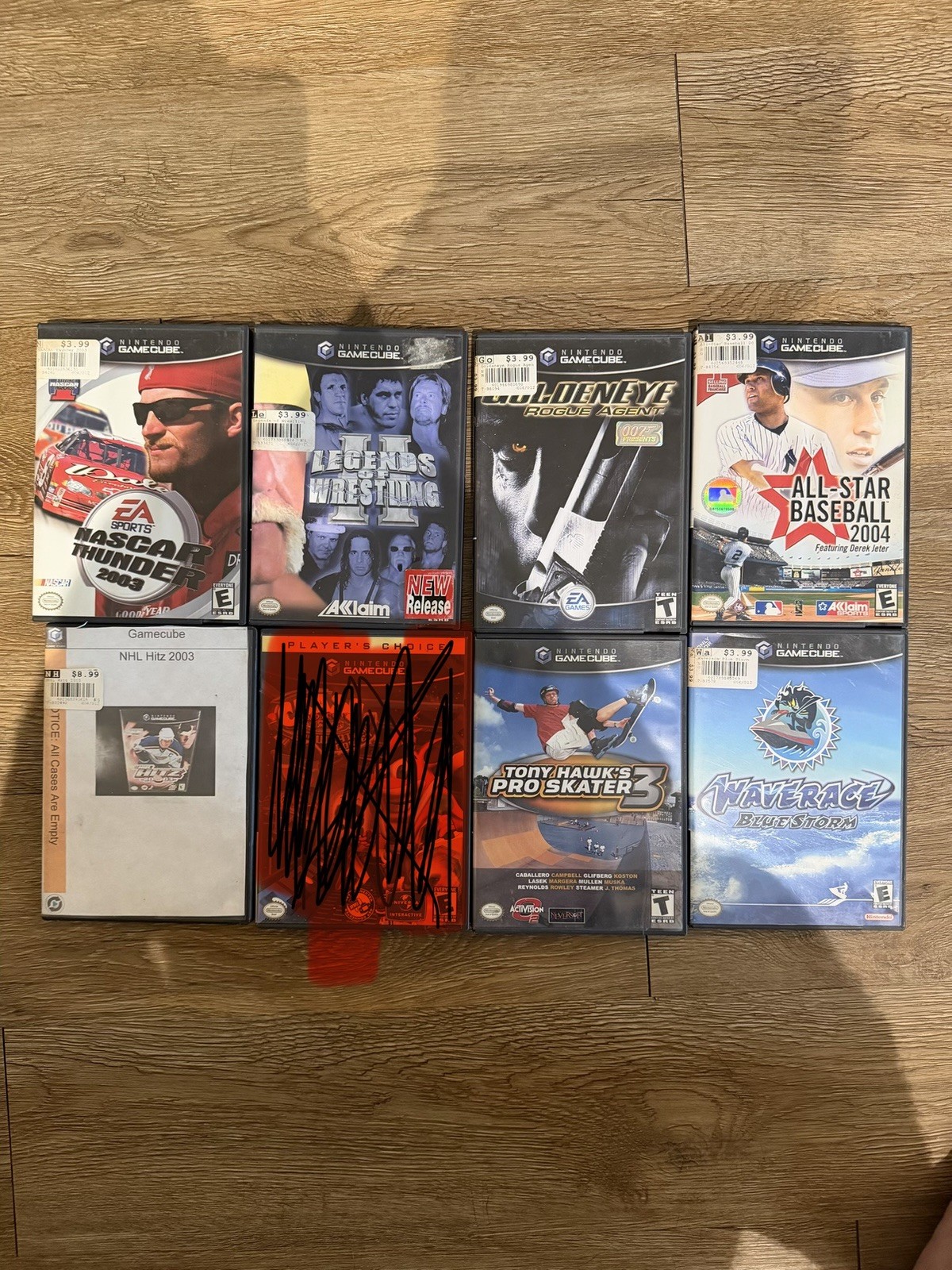 Lot Of Gamecube Games 7 Total Tony Hawk Mlb NASCAR 007