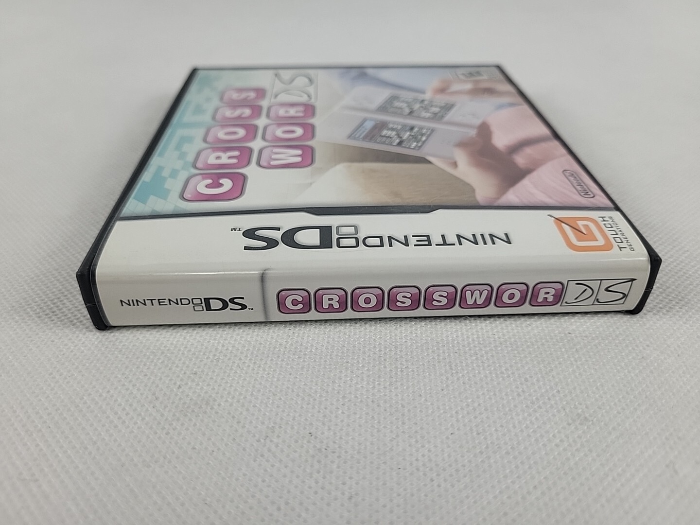 Crosswords DS (Nintendo DS, 2008) Complete W/ Manual Tested and Working