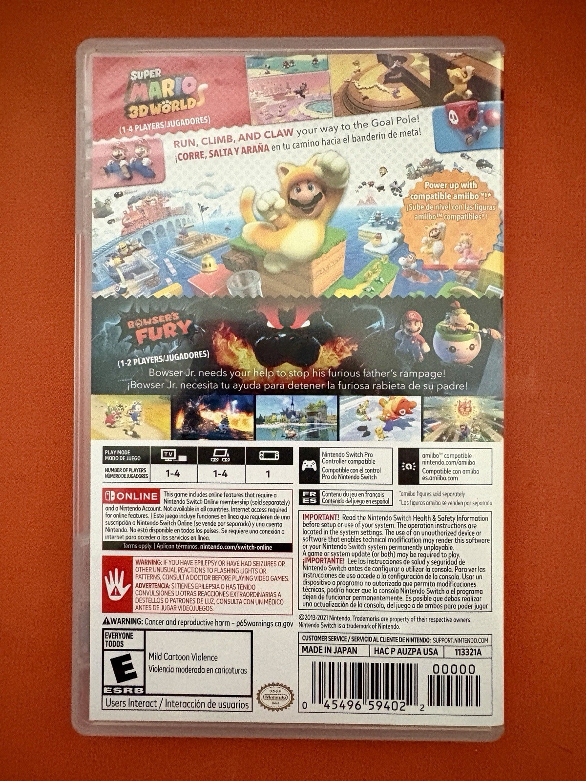 Super Mario 3d WORLD + Bowser’s Fury – Nintendo Switch