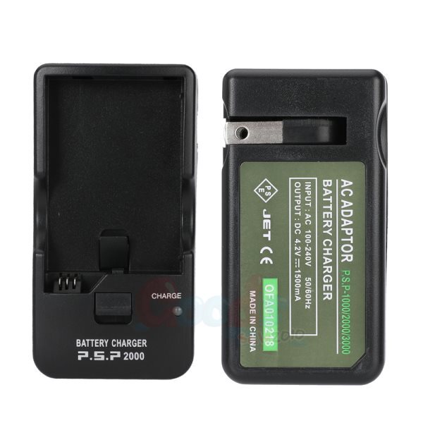 3600mAh Rechargeable Battery for PSP 2000 2001 2006 3000 3001 3003 +Charger
