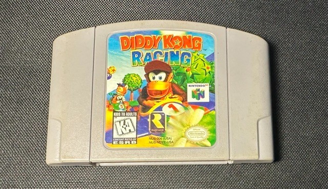 Diddy Kong Racing Nintendo 64 Game Tested/Works/Cleaned/ No Case & Manual