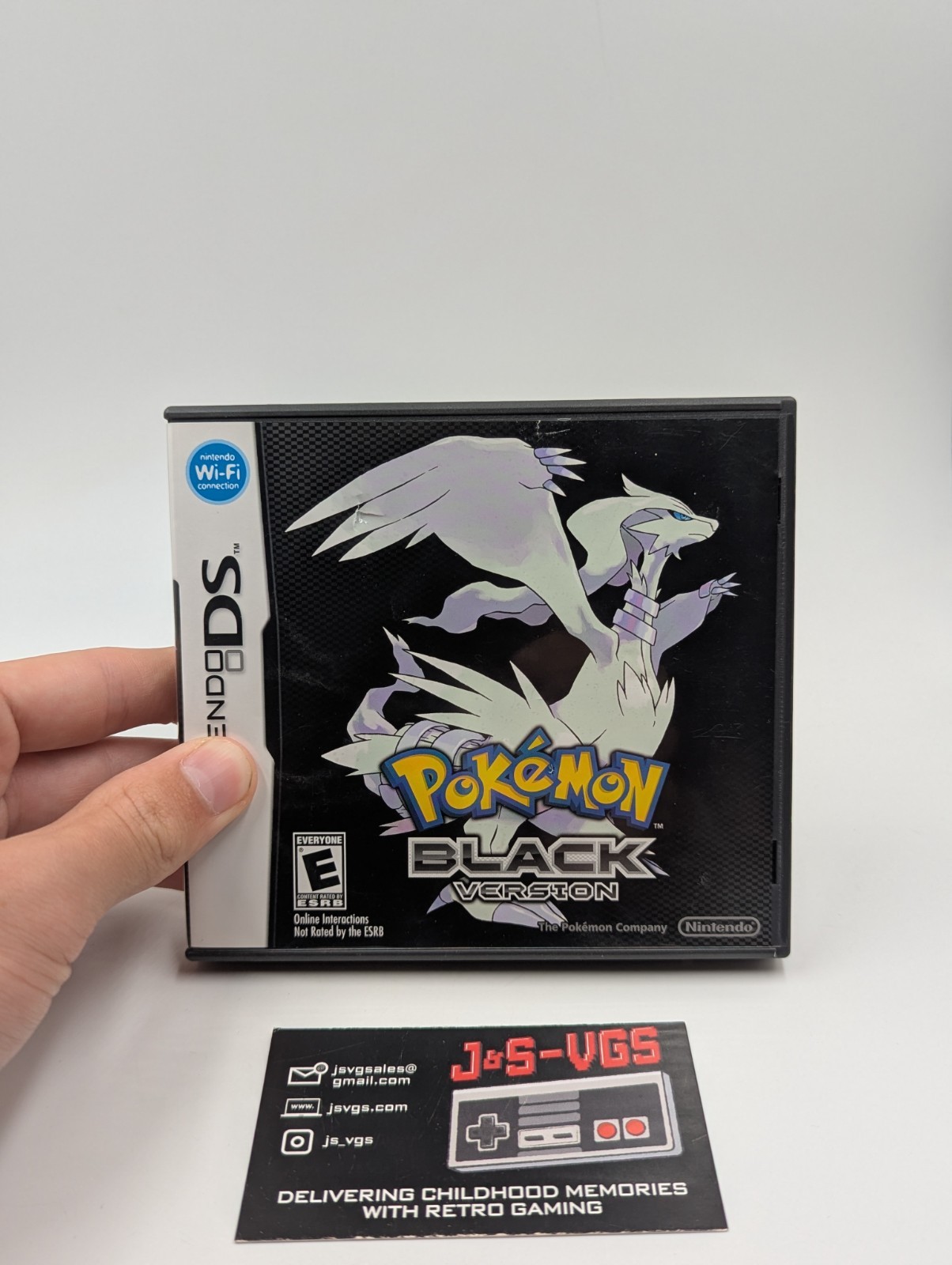 Authentic OEM Pokémon Black Version (Nintendo DS) CIB Complete in Box #3