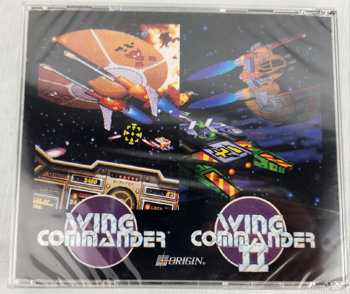 Wing Commander I/1 & II/2 PC 1990 Big Box Special CD-Rom Edition Game Complete