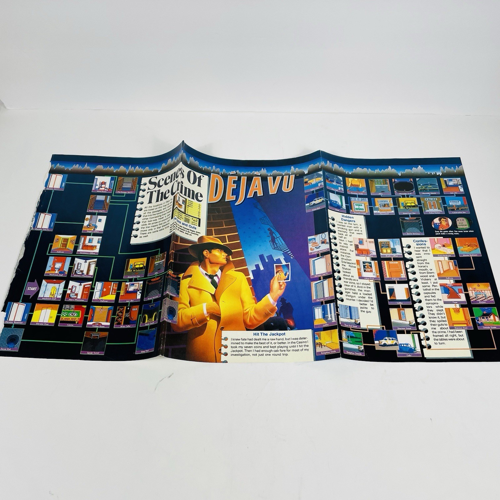 Bart Simpson vs. The Space Mutants and Deja vu Nintendo Power Poster 1990