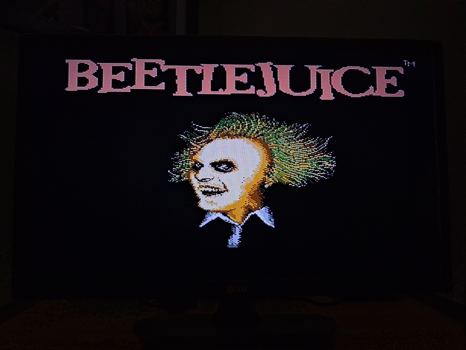 NES Beetlejuice Cleaned and Tested