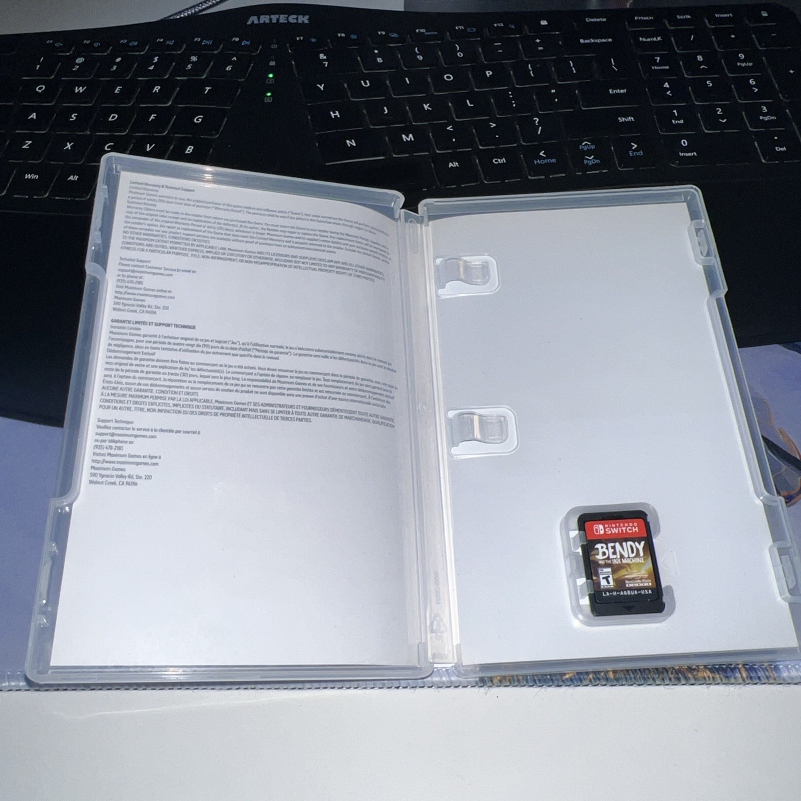 Maximum Games Bendy And The Ink Machine Nintendo Switch Horror T NTSC-U/C GameS…