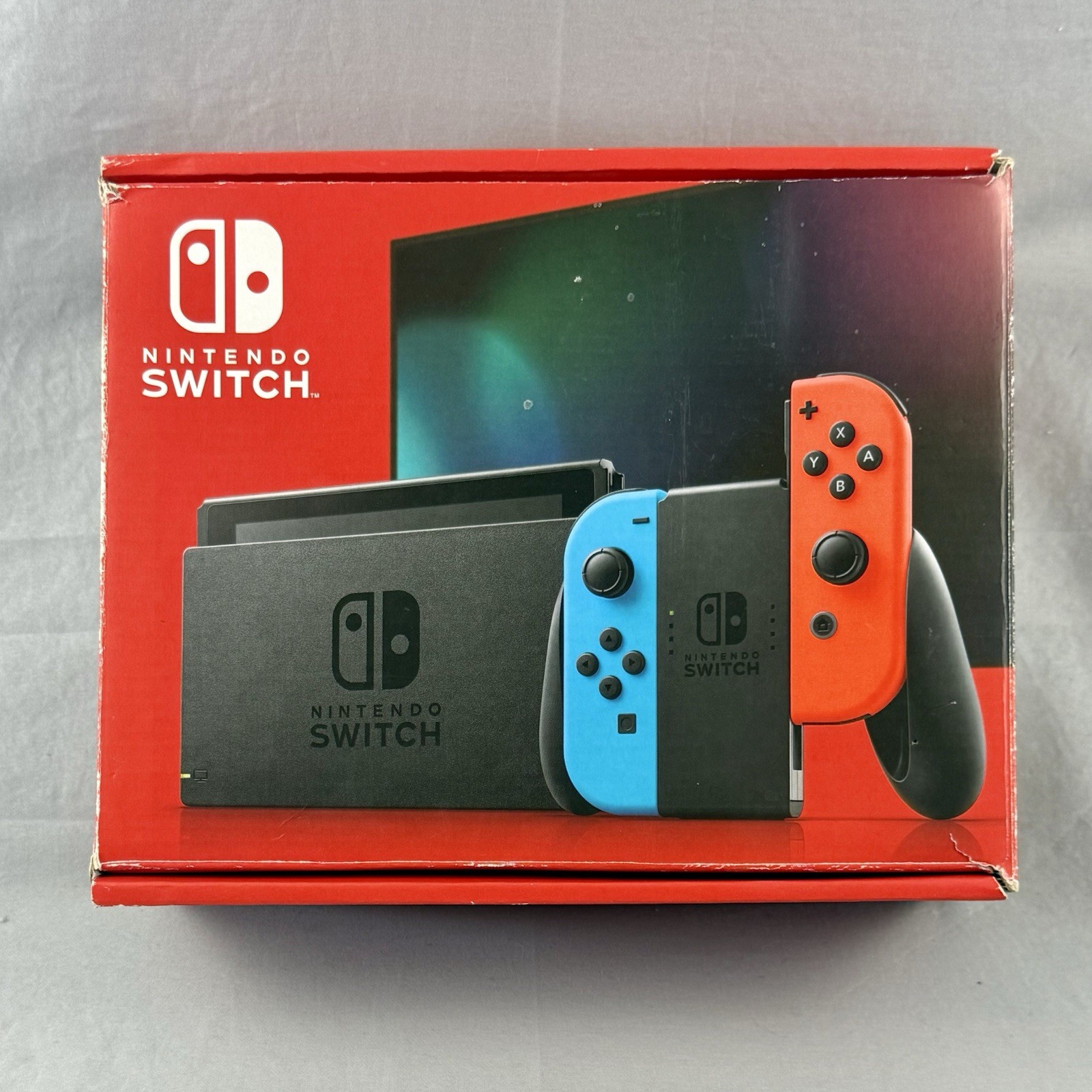 Nintendo Switch Bundle 32gb Console With Box 128gb SD Card Accessories & Game