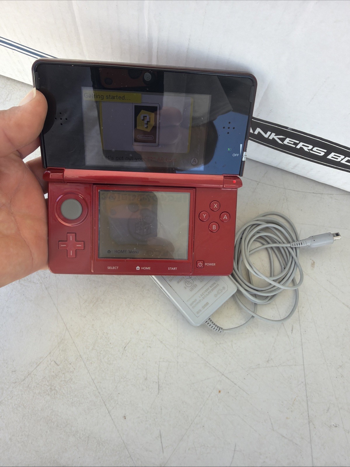 Nintendo 3DS Handheld System Flame Red Tested 🔥