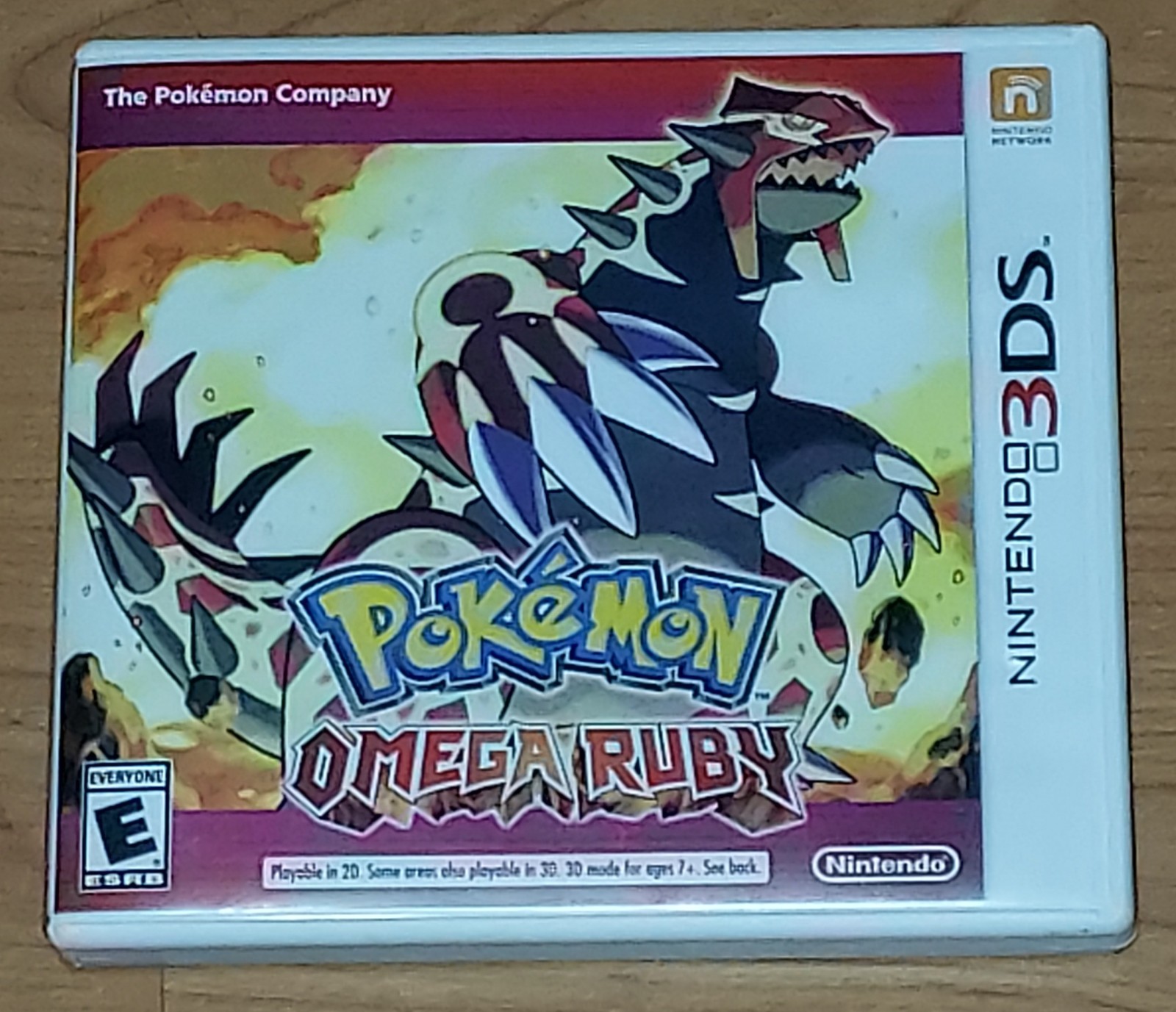Pokemon Omega Ruby (Nintendo 3DS 2DS) CIB Complete Tested OOP READ DESC