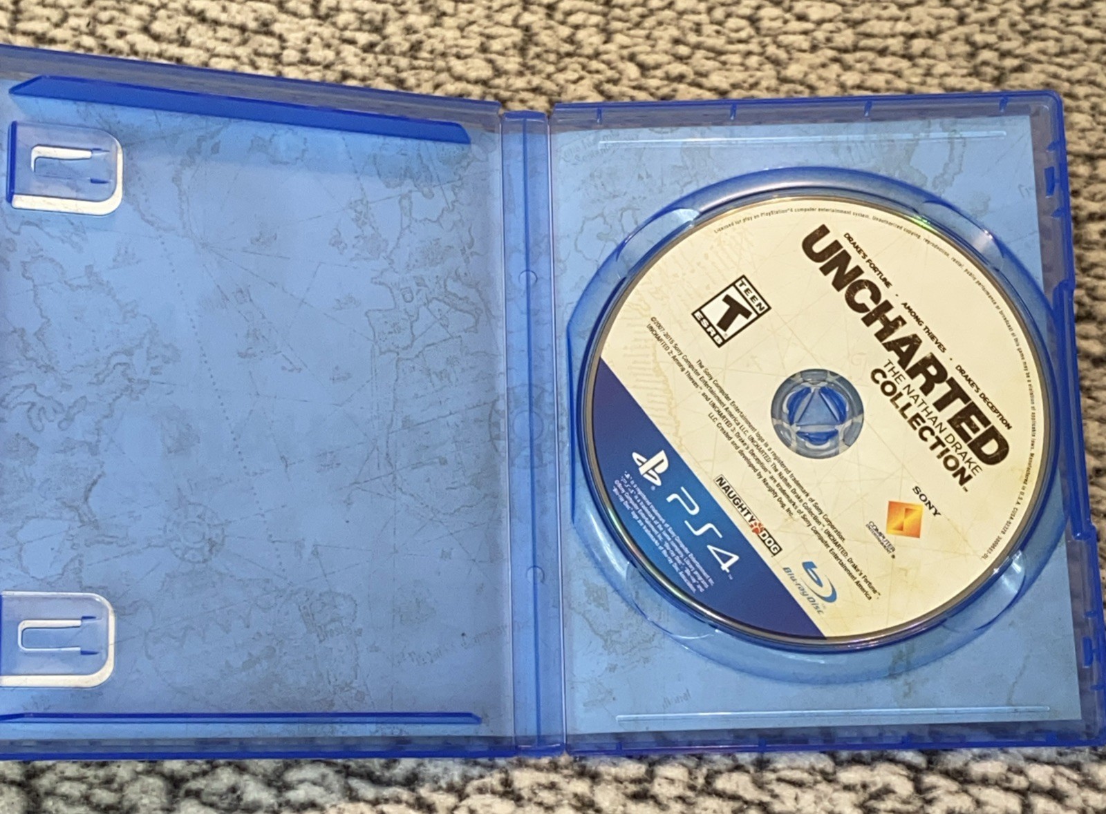 PlayStation 4 Uncharted: The Nathan Drake Collection Video Game Tested EUC