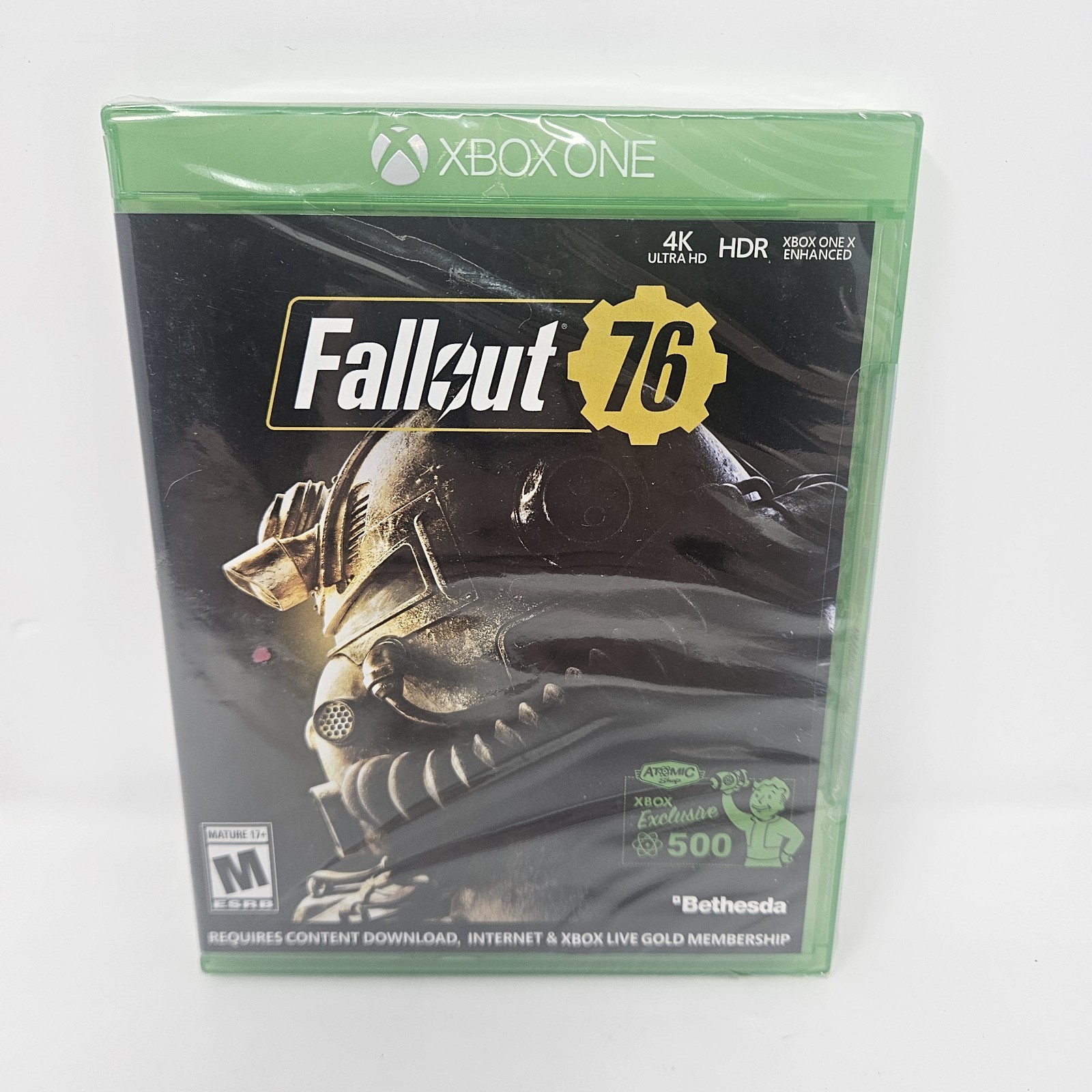 Fallout 76 Xbox One Brand New Factory Sealed 4K UHD HDR Xbox One X Enhanced
