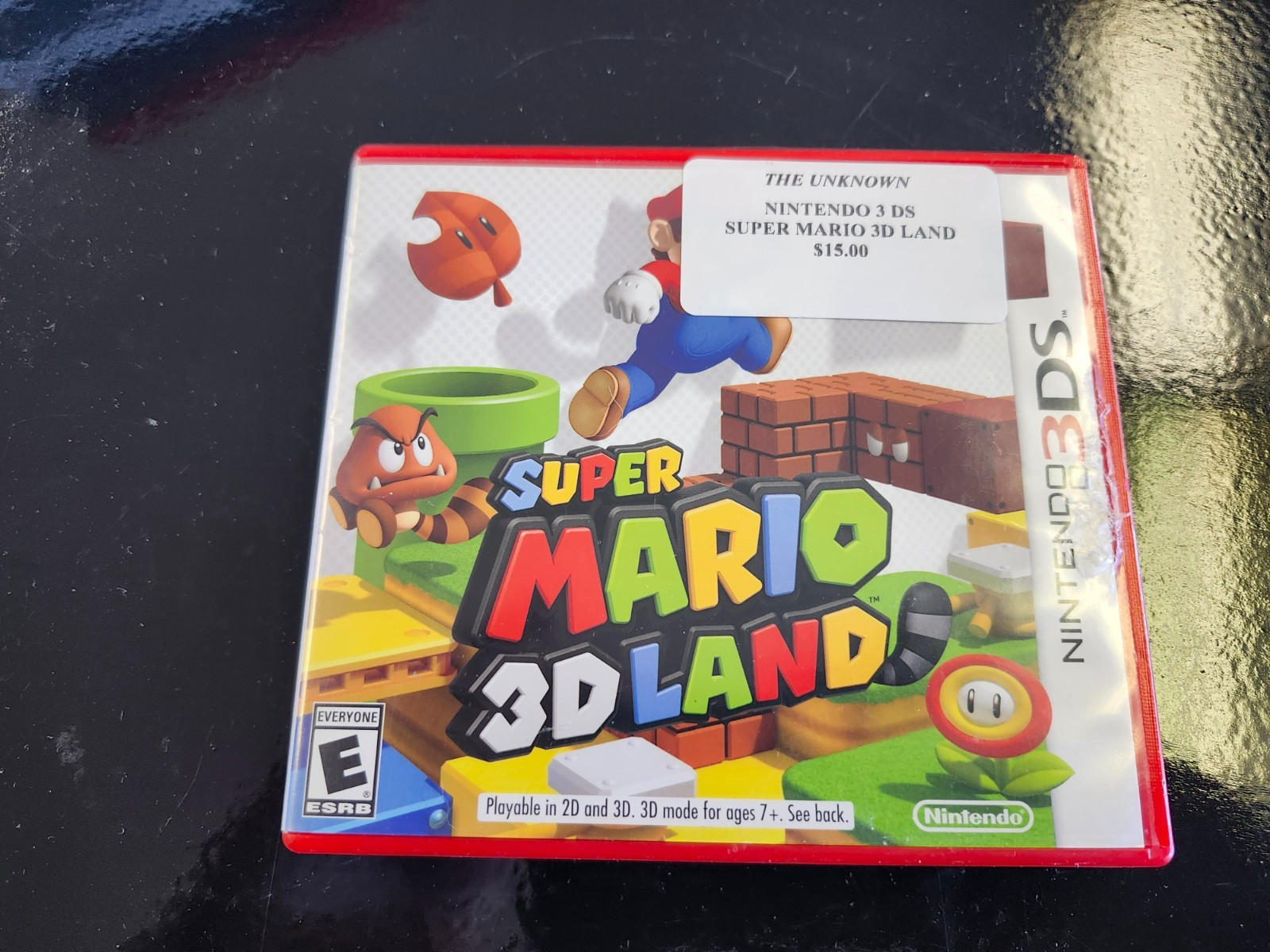 Super Mario 3D Land Nintendo 3DS w Case No Manual Tested