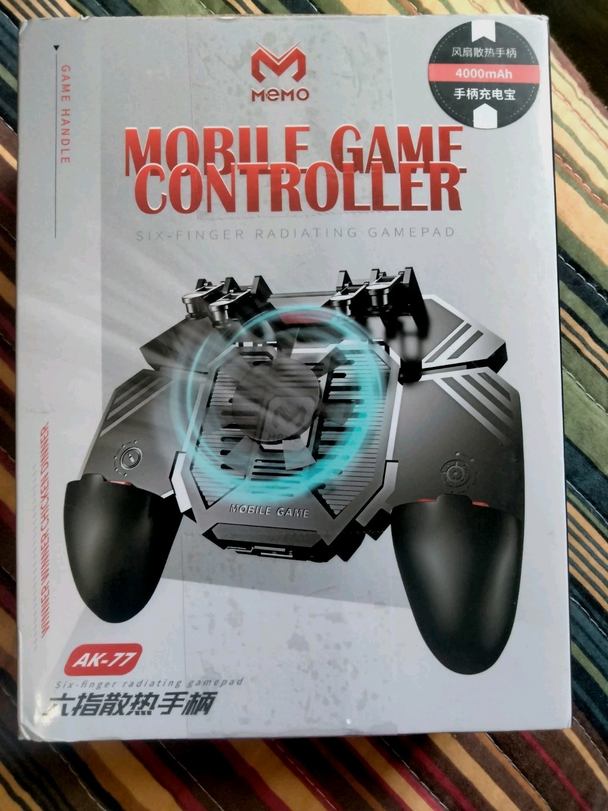 PUBG Mobile Controller Mikirini with Phone Cooler 4000mAh Battery
