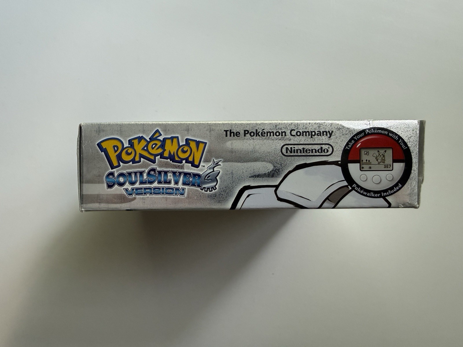 Pokemon Soul Silver Version CIB (Big Box) With Pokewalker Tested Authentic
