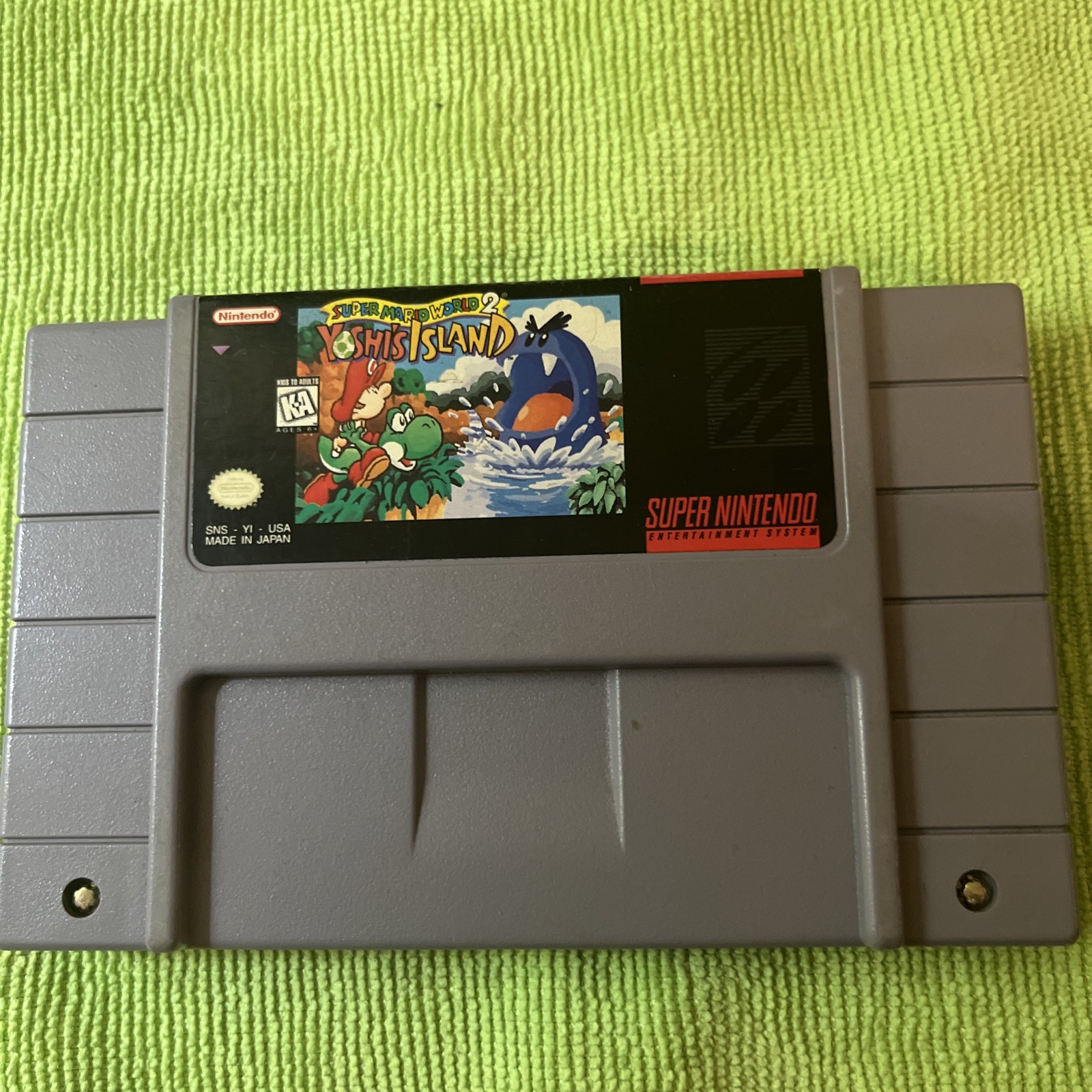 Super Mario World 2: Yoshi’s Island (Entertainment System, 1995)