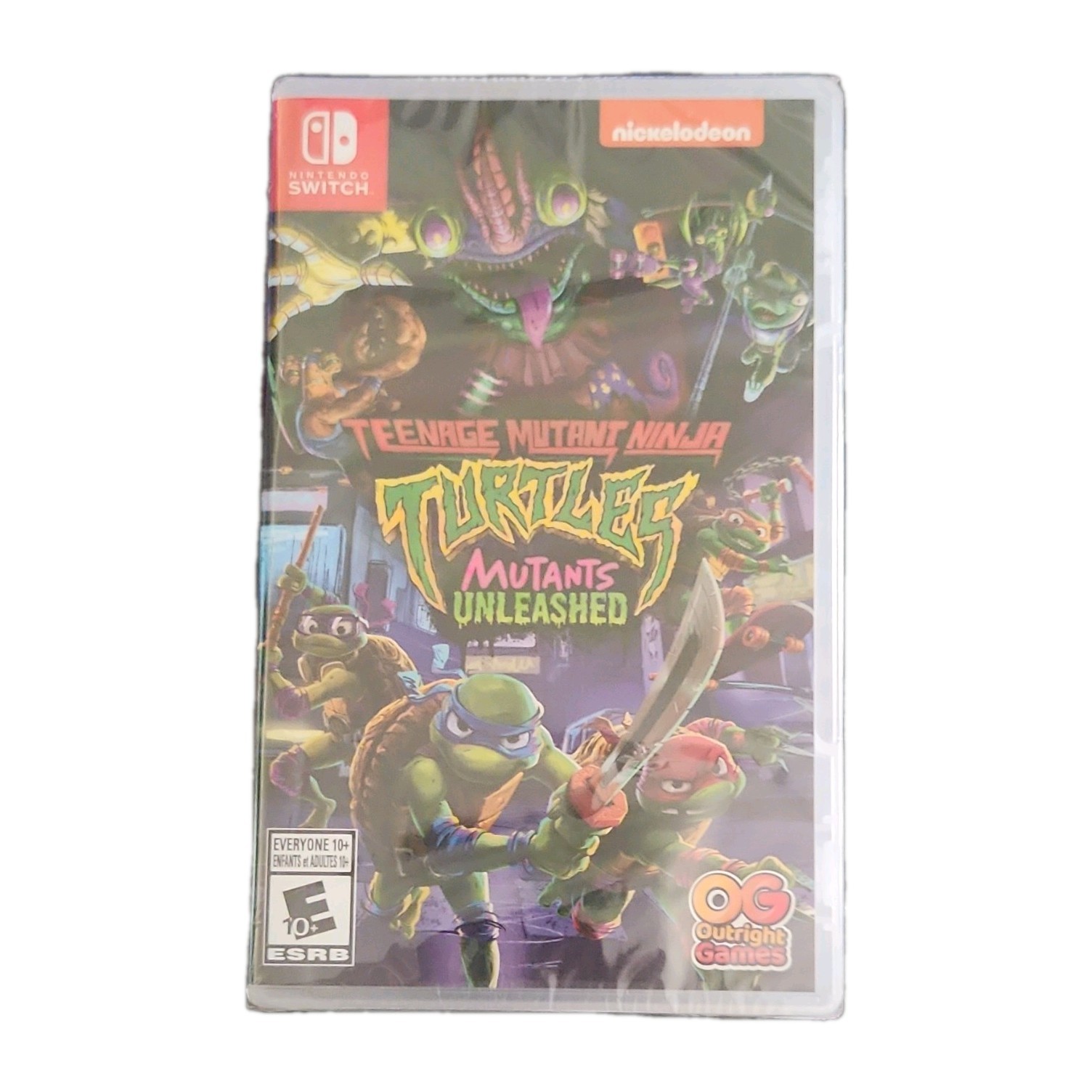 Outright Games TMNT Mutants Unleashed E10+ NTSC-U/C Switch Action Martial Arts