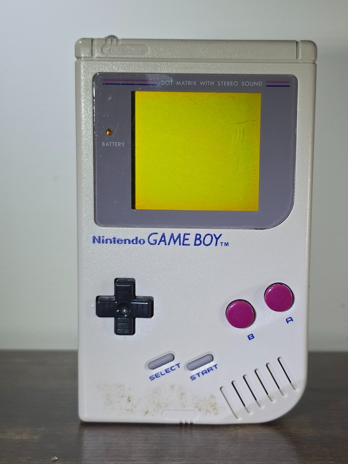 Nintendo GAME BOY Console – Not Tested, No clue if Works, found in abandoned lot