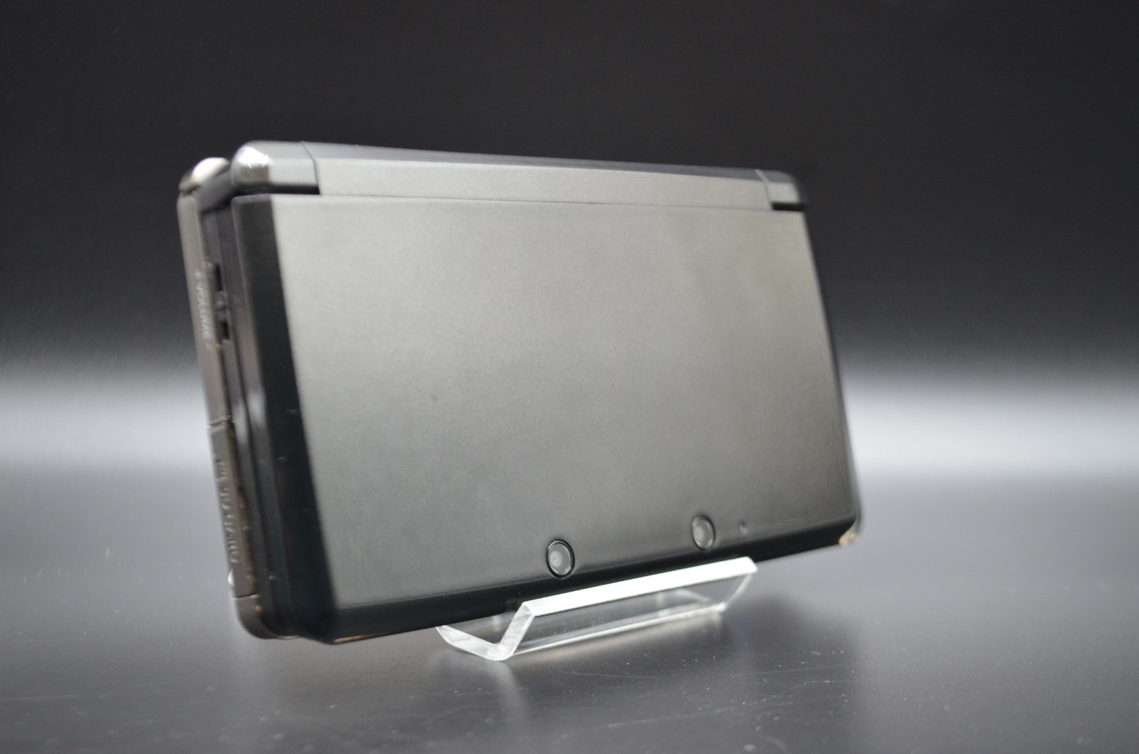 [REGION FREE]Nintendo 3DS black (Cosmo Black Clear Black) Console Used 001