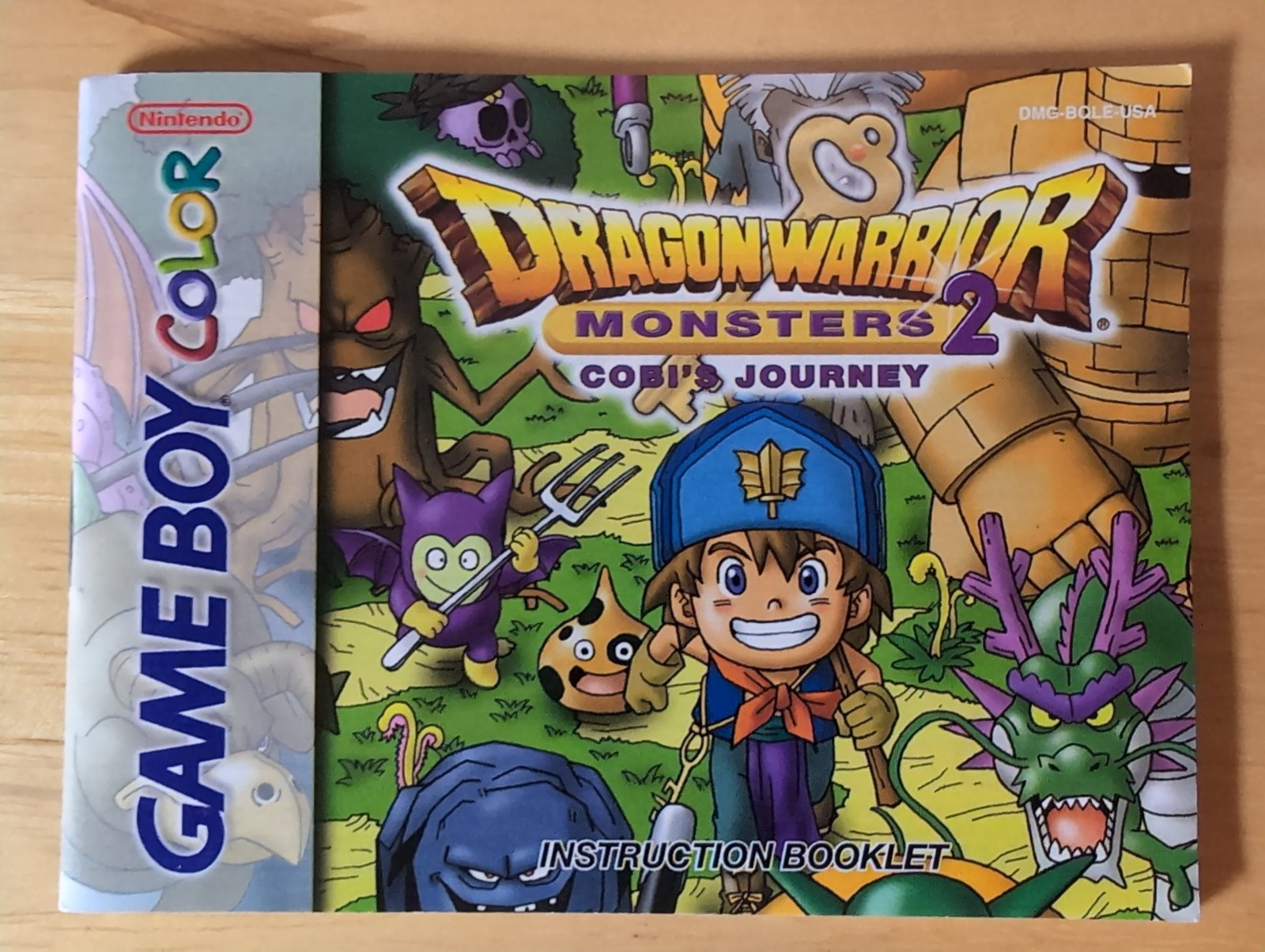 Dragon Warrior Monsters 2 Cobi’s Journey – Game Boy Color – Game and Box only