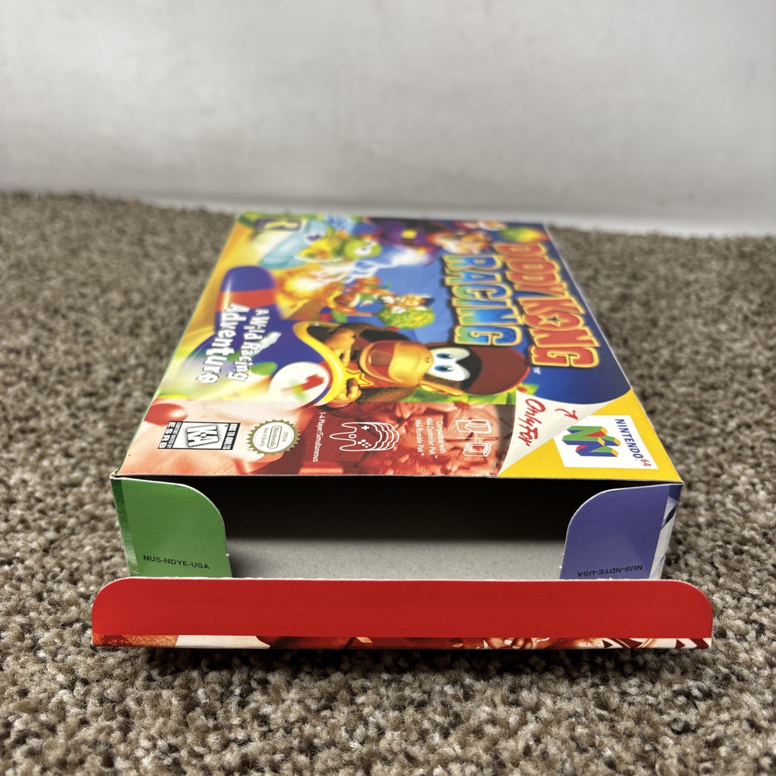 Nintendo 64 1997 Diddy Kong Racing BOX ONLY NO GAME!