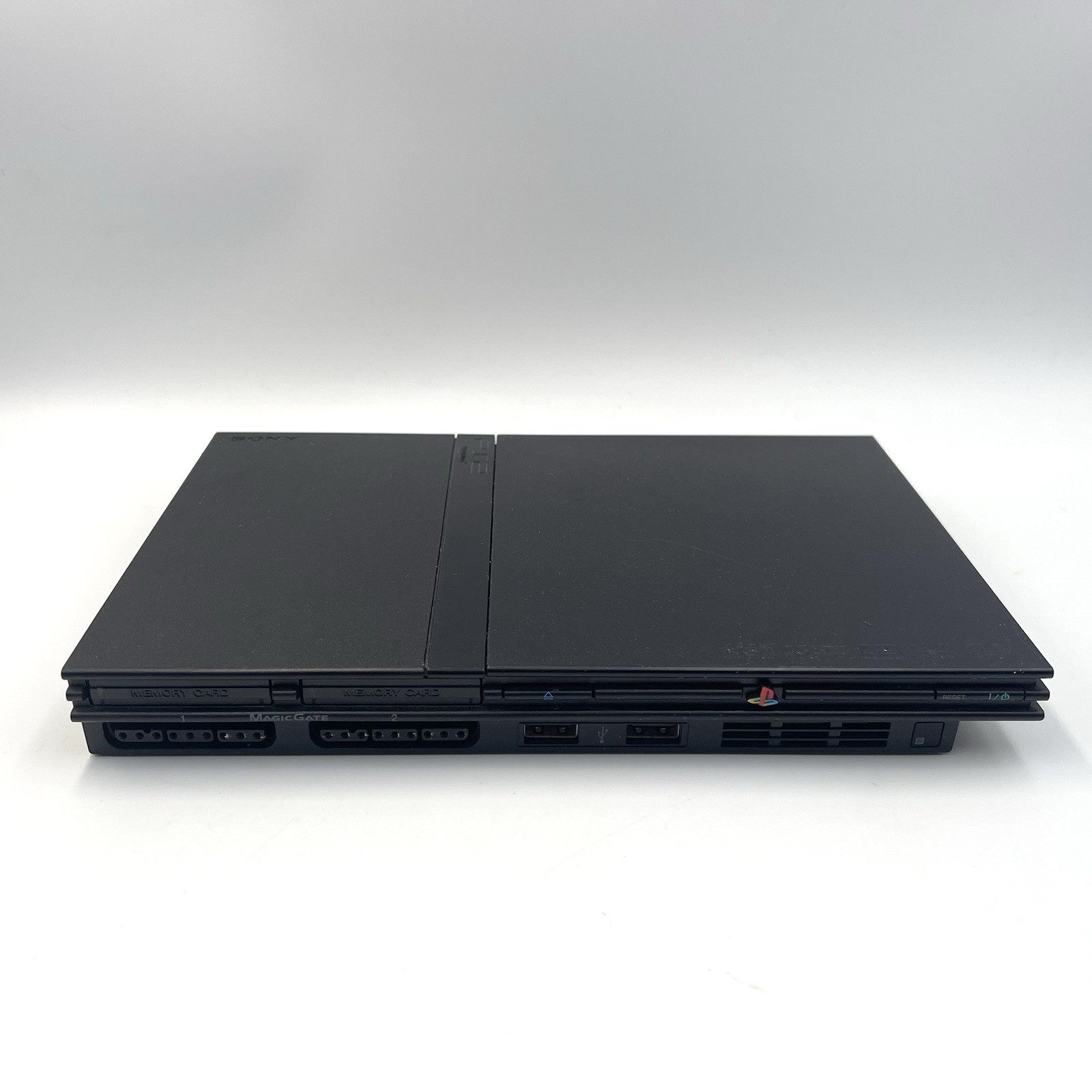 Sony PlayStation 2 PS2 Slim SCPH-70001 Console Bundle w/Power Cord Memory Cards