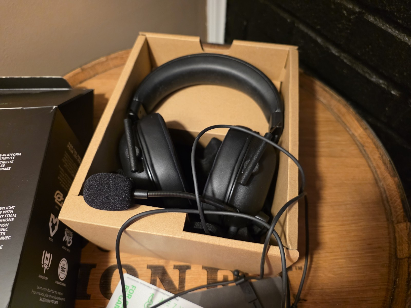 Razer BlackShark V2 X Headset – NEW – Black – Wired Over‑Ear Gaming Audio