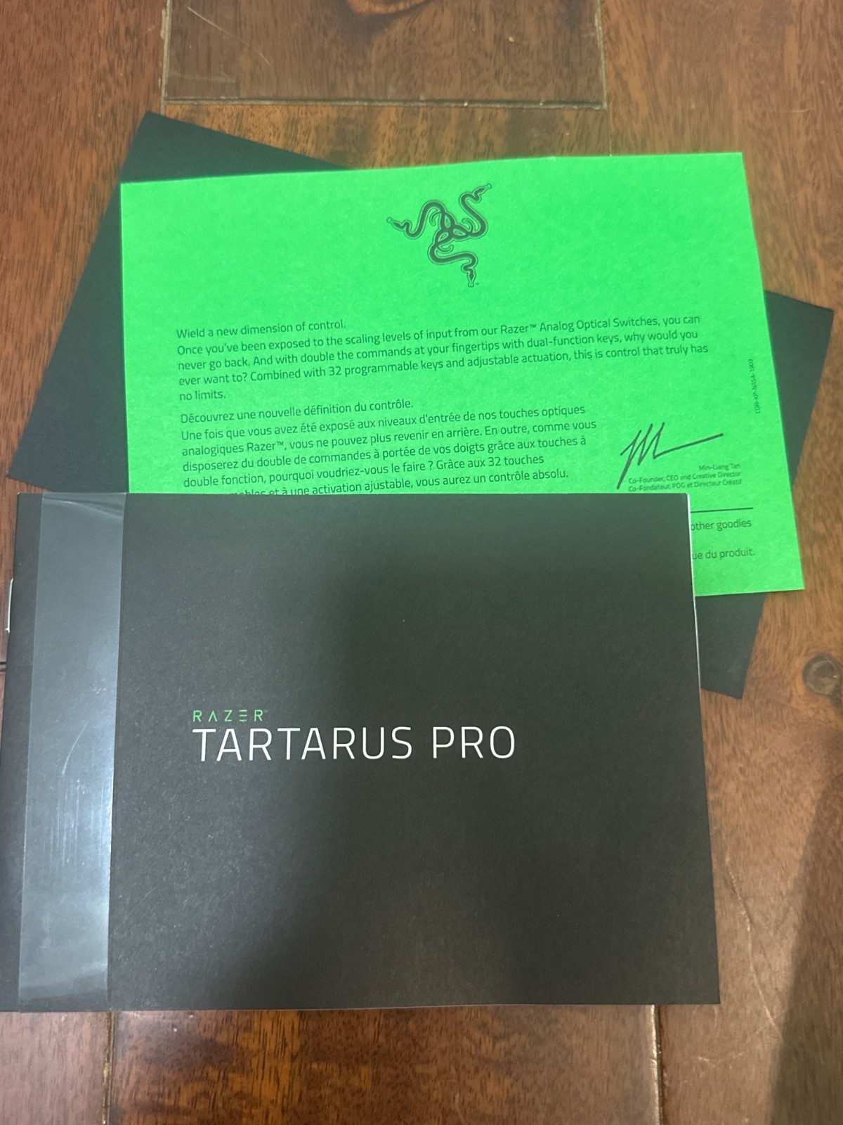 Razer Tartarus Pro Ergonomic Gaming Keypad Wired USB Black 6ft Cable PC