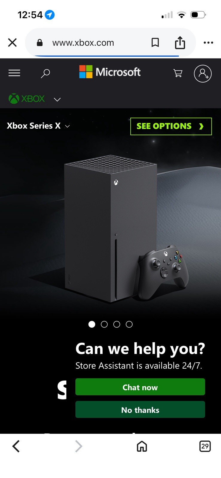 Microsoft Xbox Series X 1TB Video Game Console – Black