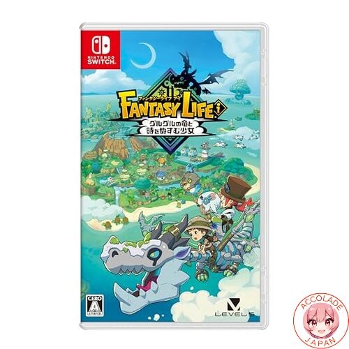 Fantasy Life i Guruguru Dragon and the Girl Who Steals Time -Switch Japan Import