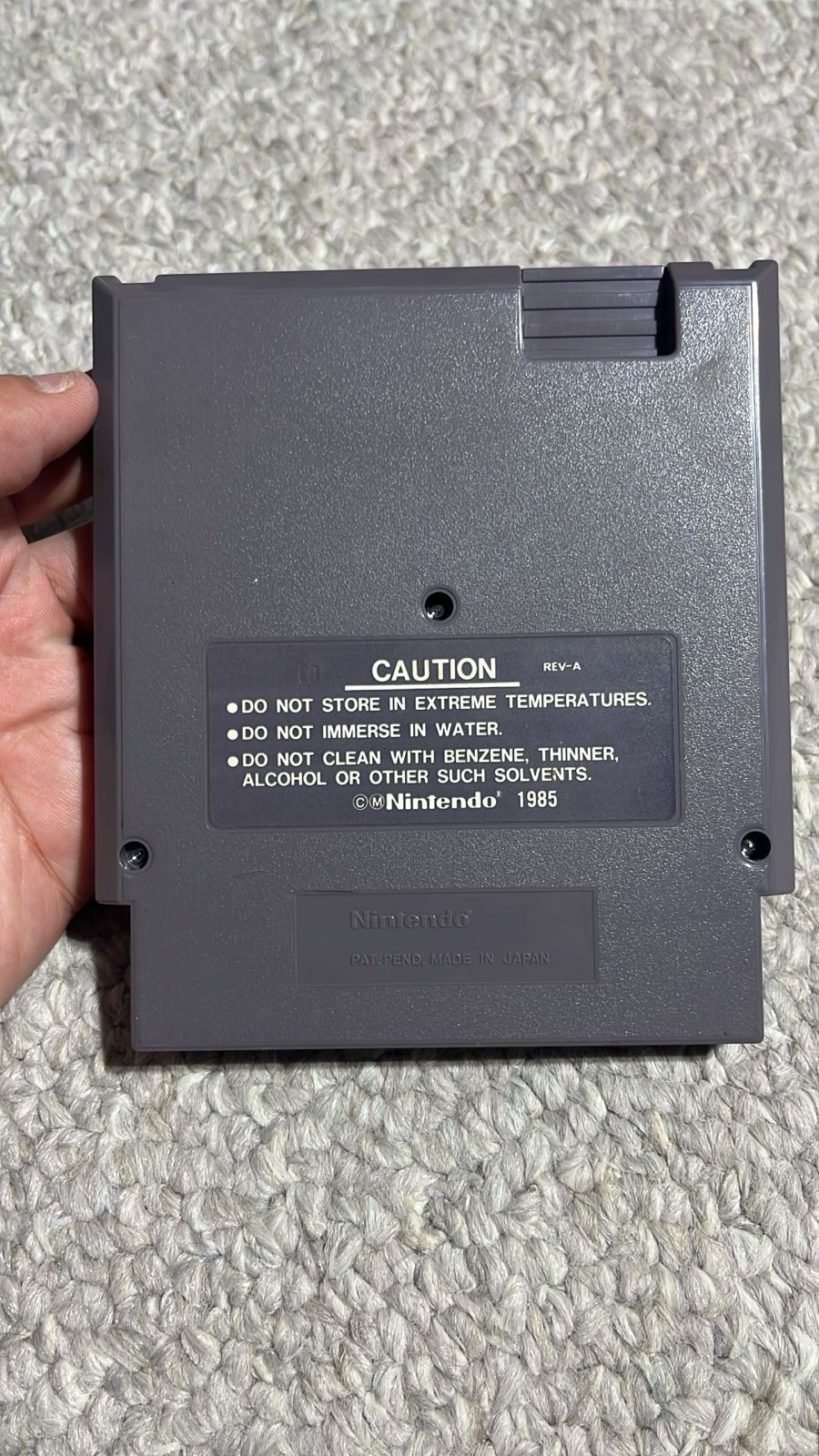 Nintendo NES Mario Bros. Arcade Classics Series 1985 Game Cartridge