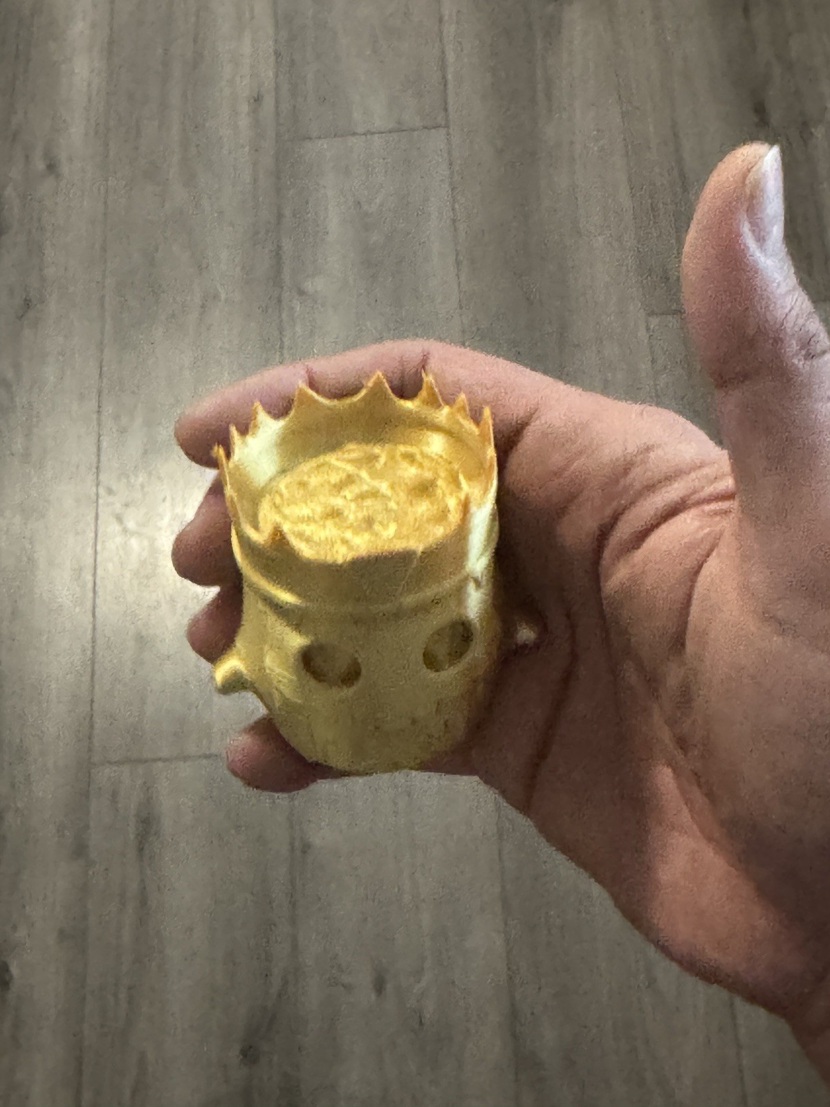 Gold King Spirit – 3D Printed 3.5”X2.5”X2” (it Feels Solid! :)