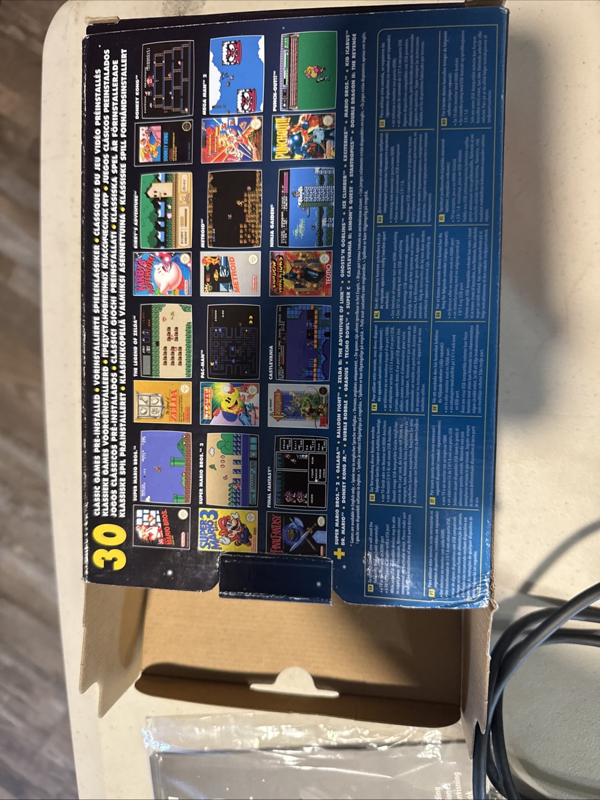 Nintendo Classic Mini SNES 512MB Game Console – Gray