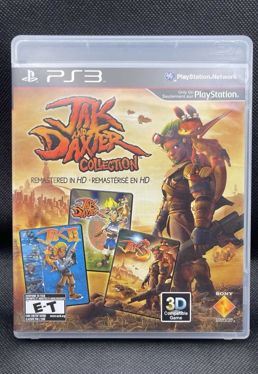 2012 Jak and Daxter HD Collection PS3 Sony PlayStation 3 CIB Complete