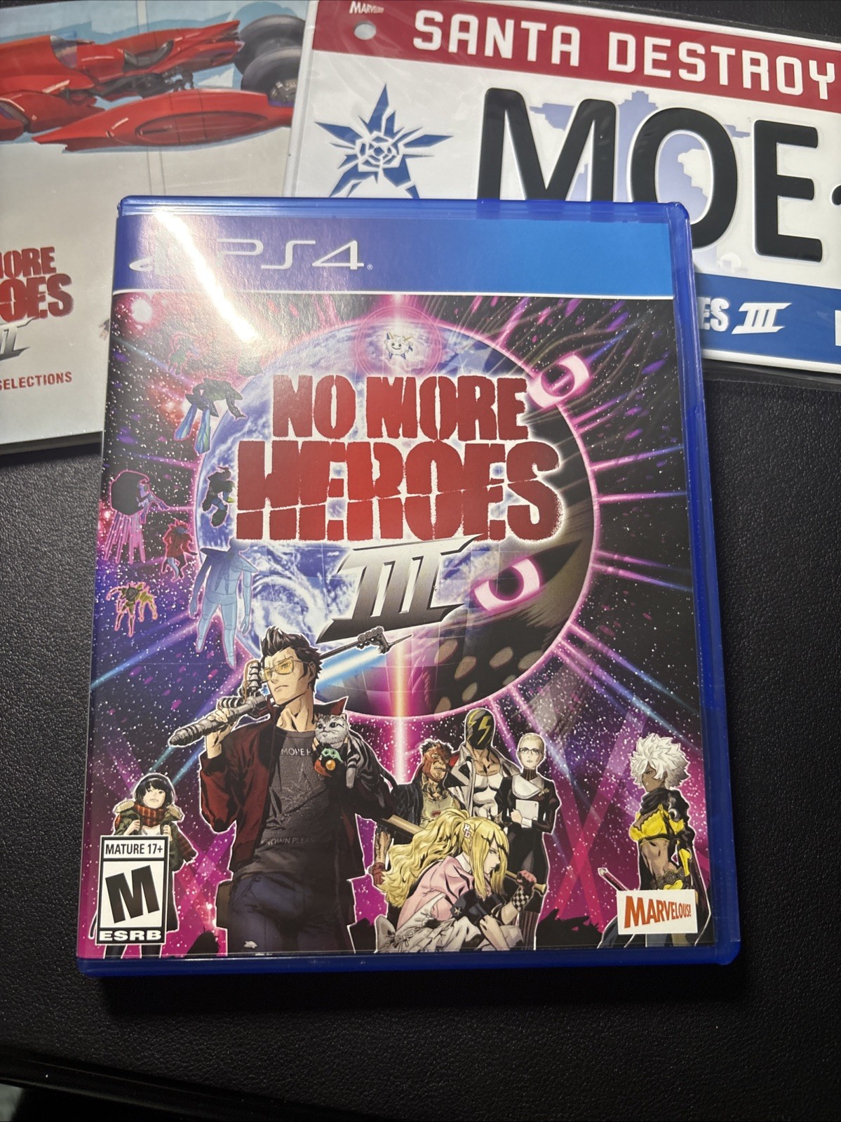 No More Heroes 3 [Day 1 Edition] (Sony PlayStation 4 PS4, 2022) CIB Tested