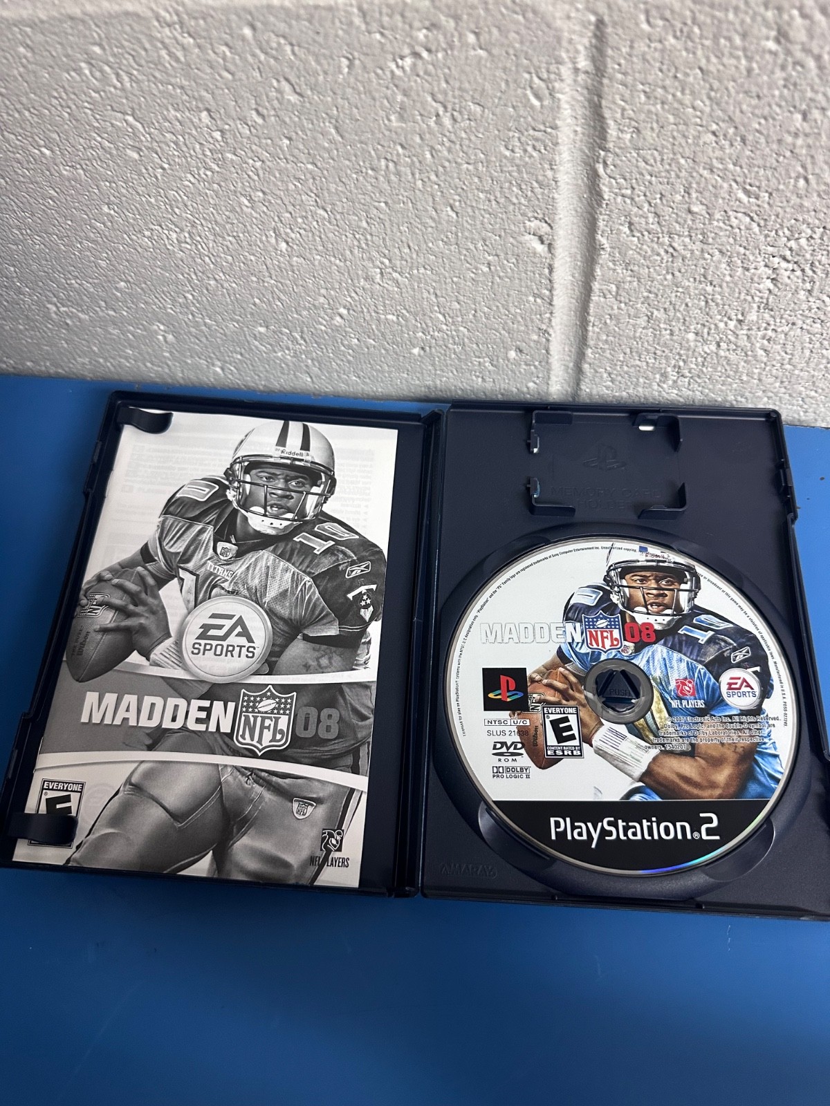 Sony Playstation 2 Lot NCAA Football 08 + Madden 08 + NCAA Football 06 Untested