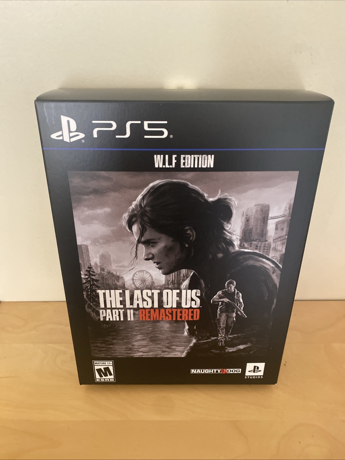 The Last of US Part II Remastered WLF Edition For PS5 Video Game Sealed
