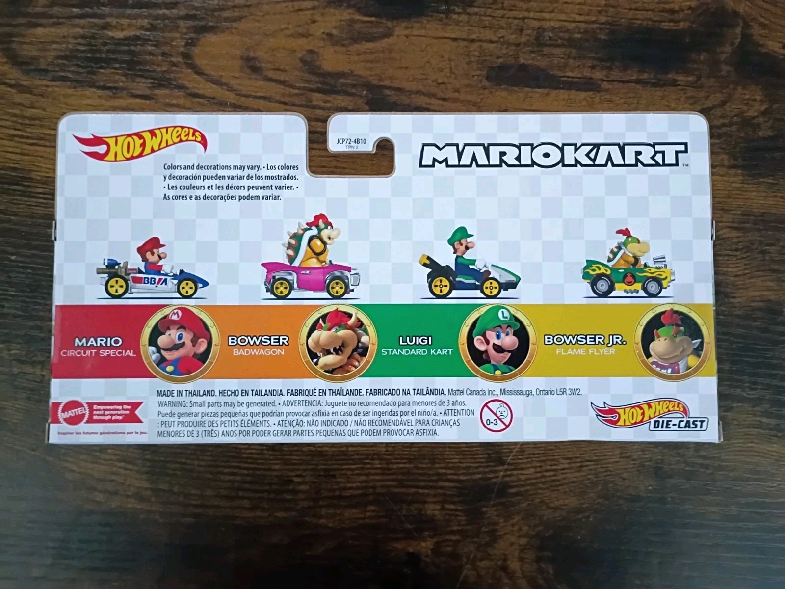 *FREE SHIP* 12-PK SUPER MARIO KART Hot Wheels Rosalina Bowser Jr Orange Shy Guy