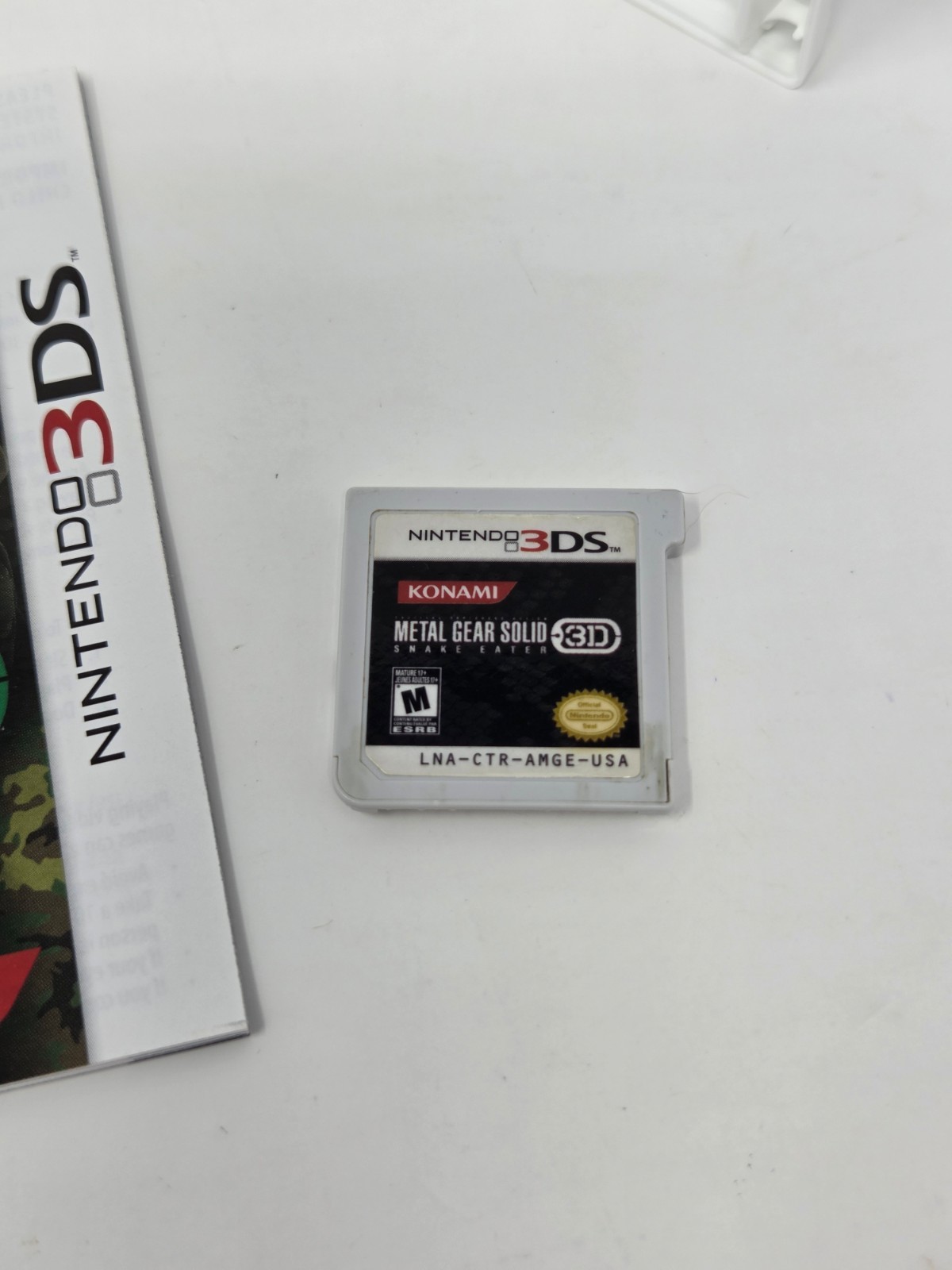 Metal Gear Solid 3D Snake Eater Nintendo 3DS 2012