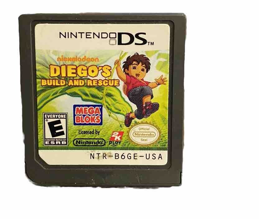 Nickelodeon Mega Bloks Diego’s Build and Rescue-Nintendo DS