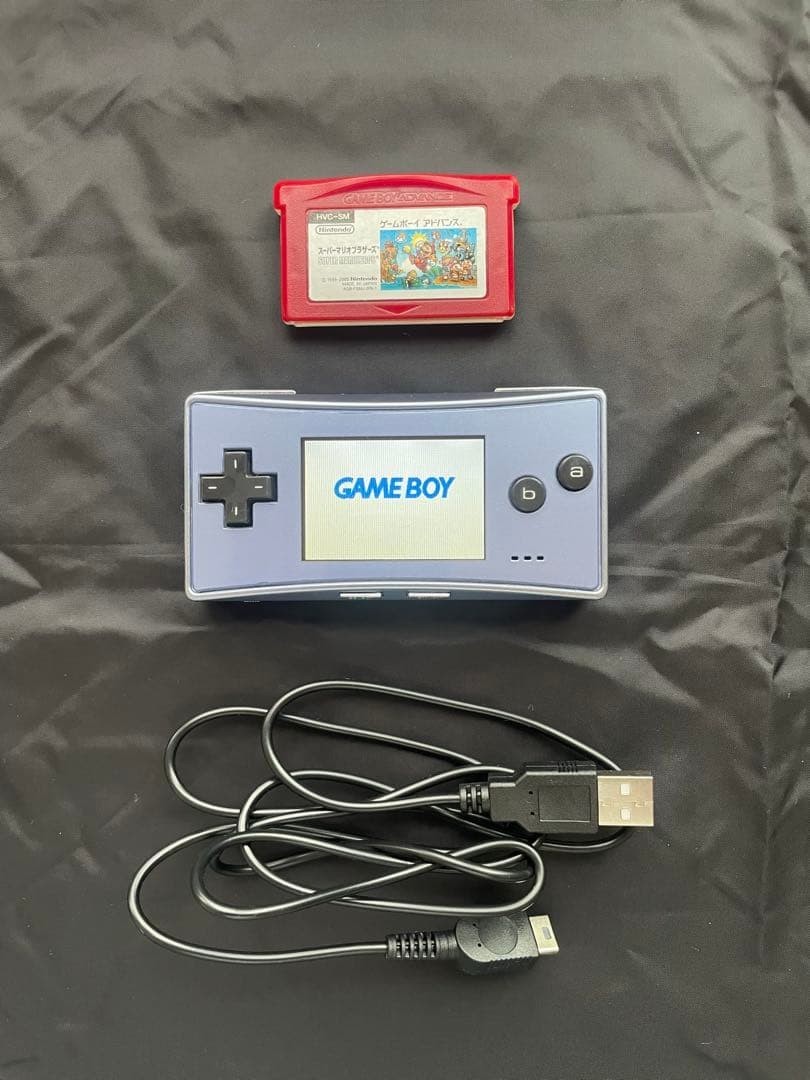 Nintendo Game Boy Micro Blue console Universal Handheld System
