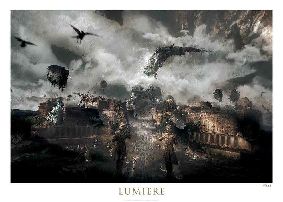VERY RARE* Expedition 33 Lumiere Limited Edition Lithograph IGN Only 333 Prints