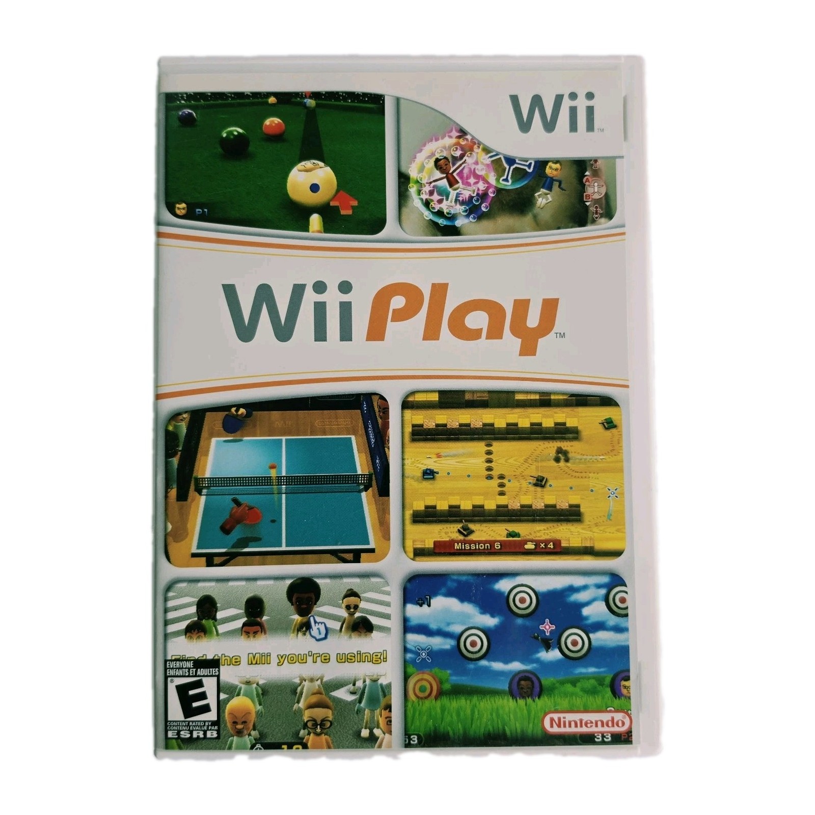 Nintendo Wii Play (Nintendo Wii) E NTSC-U/C Multiplayer Manual
