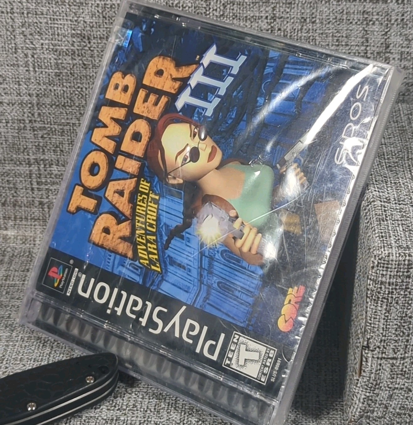 Tomb Raider III: Adventures of Lara Croft (Sony PlayStation 1, 1998) Brand New
