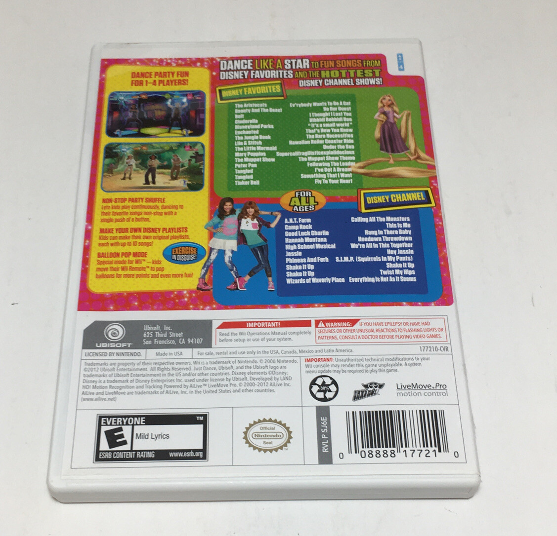 Just Dance: Disney Party (Nintendo Wii, 2012)