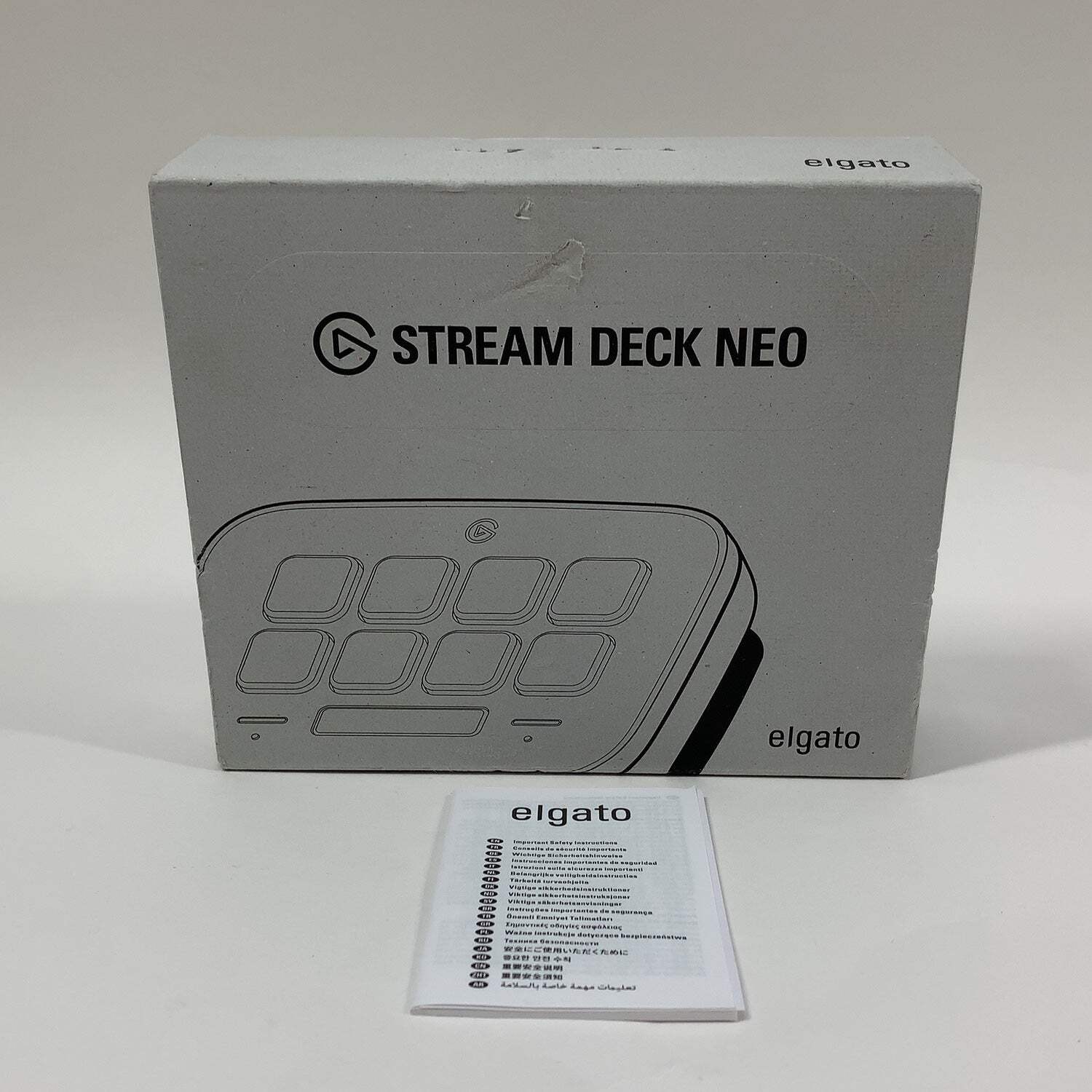 Elgato Stream Deck Neo USB Productivity Controller 20GBJ9901
